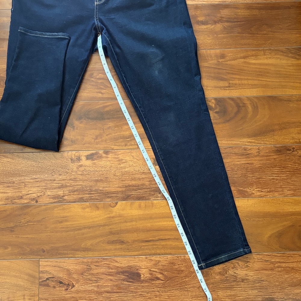 a.n.a Midnight Blue Women's Mid-Rise Jeggings Size 14 - Picture 6 of 7